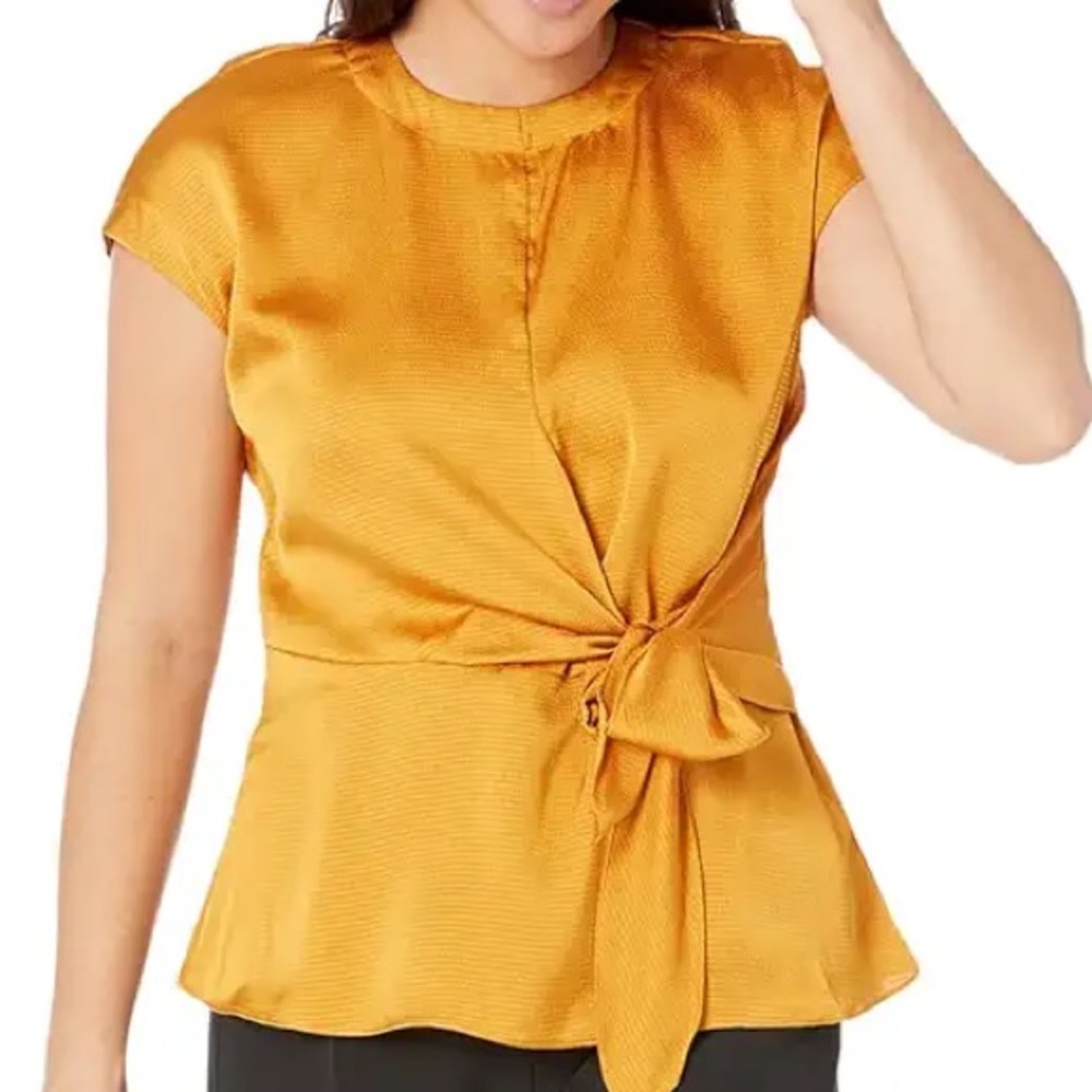 Michael by Michael Kors Tie Front Blouse